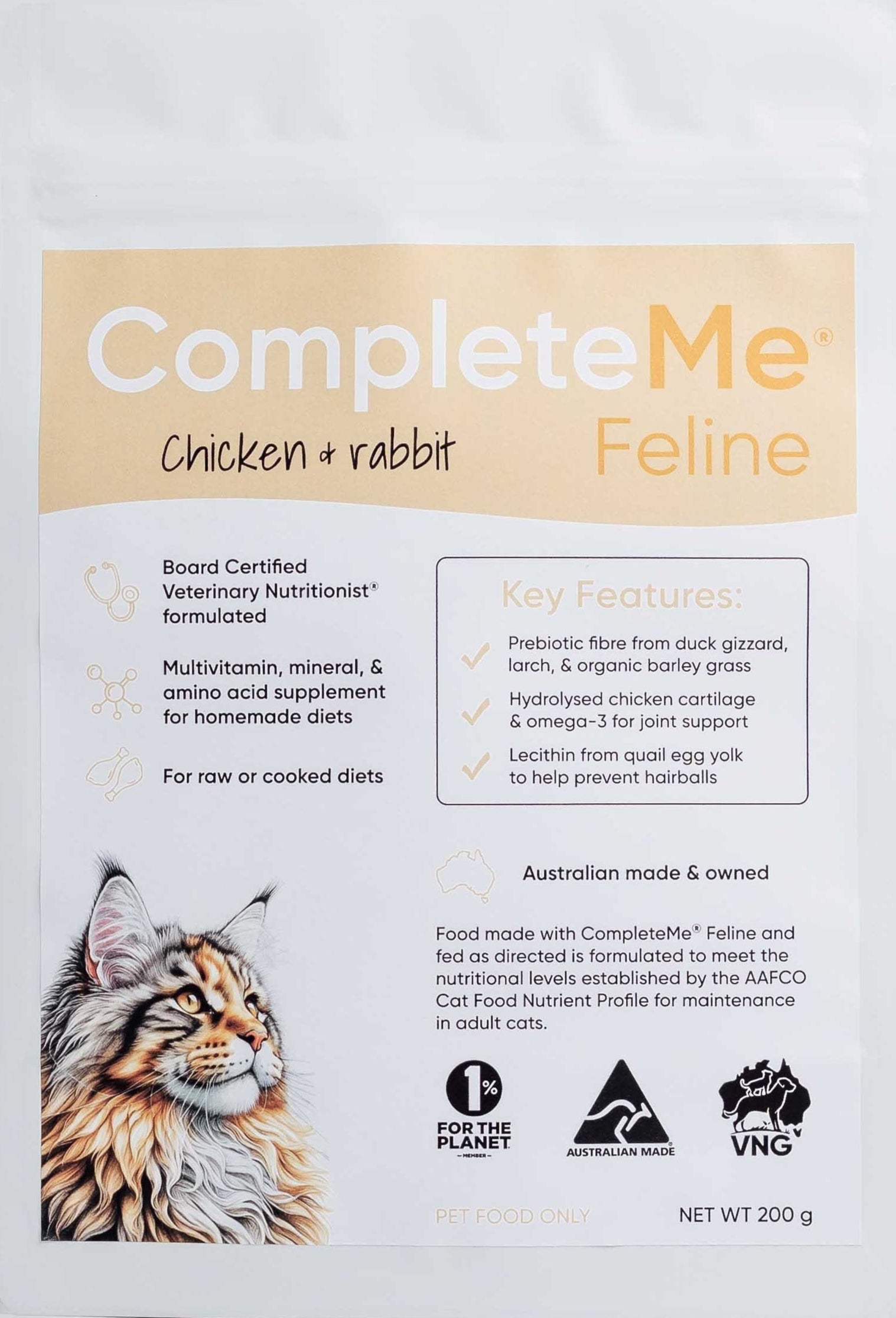 CompleteMe Feline - Chicken & rabbit
