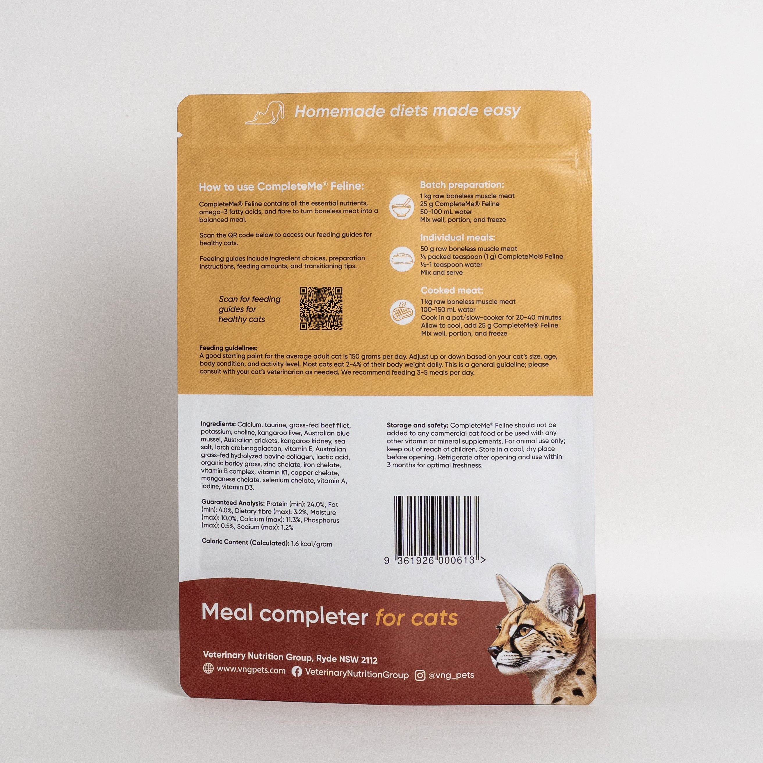 CompleteMe® Feline - Beef & kangaroo