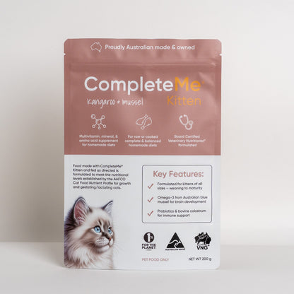 CompleteMe® Kitten - Kangaroo & mussel